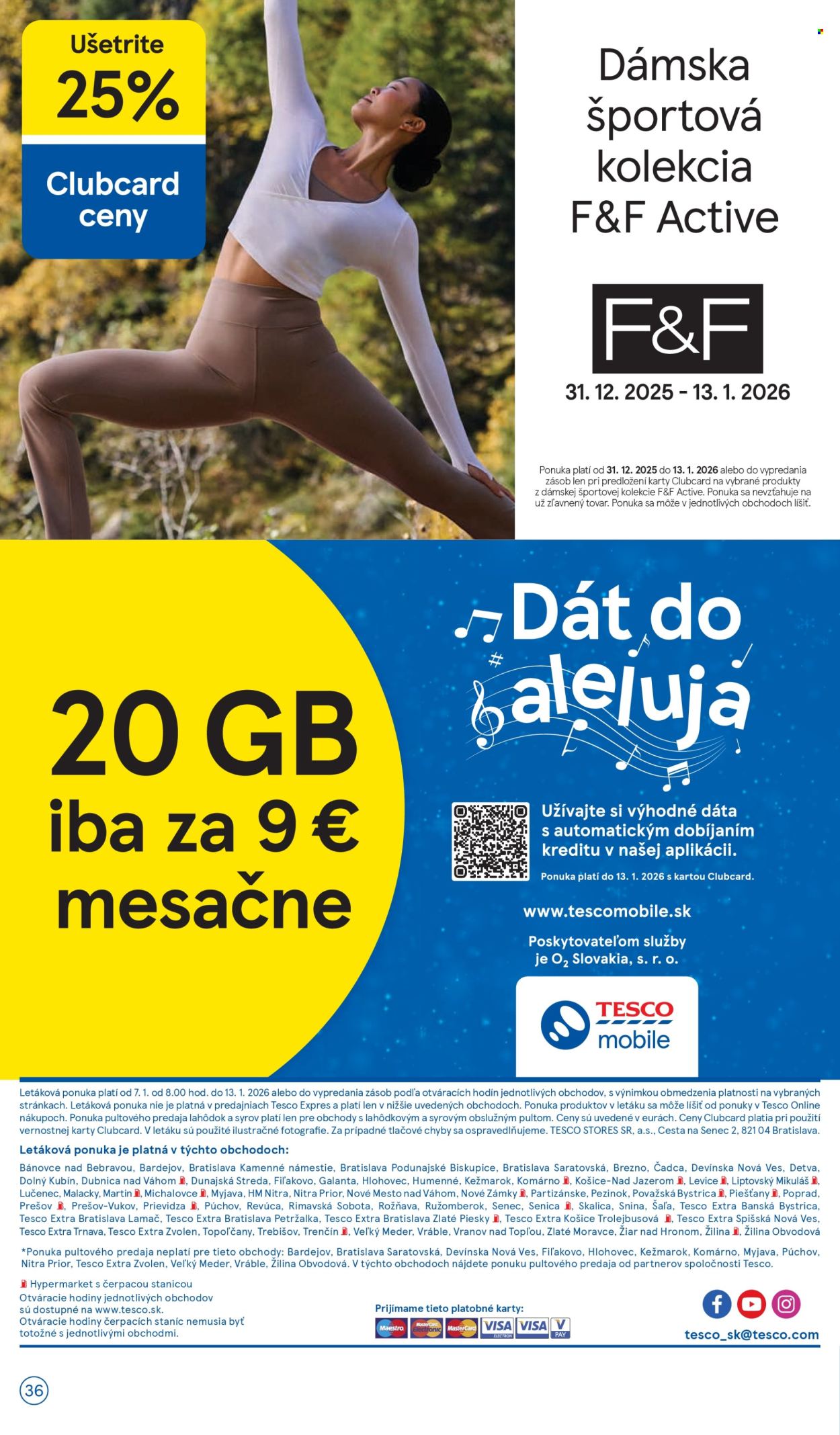 Leták TESCO - 7.1.2026 - 13.1.2026. Strana 36