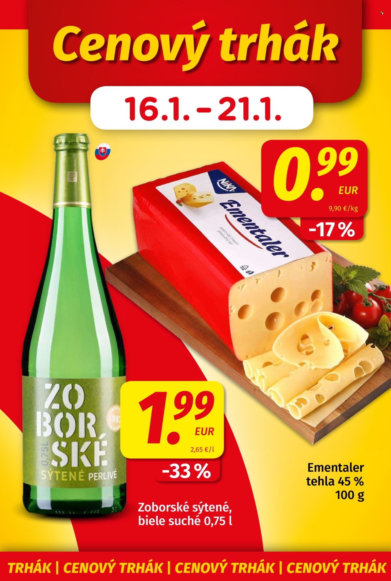 Leták Potraviny KORUNA - 9.1.2026 - 21.1.2026. Strana 3
