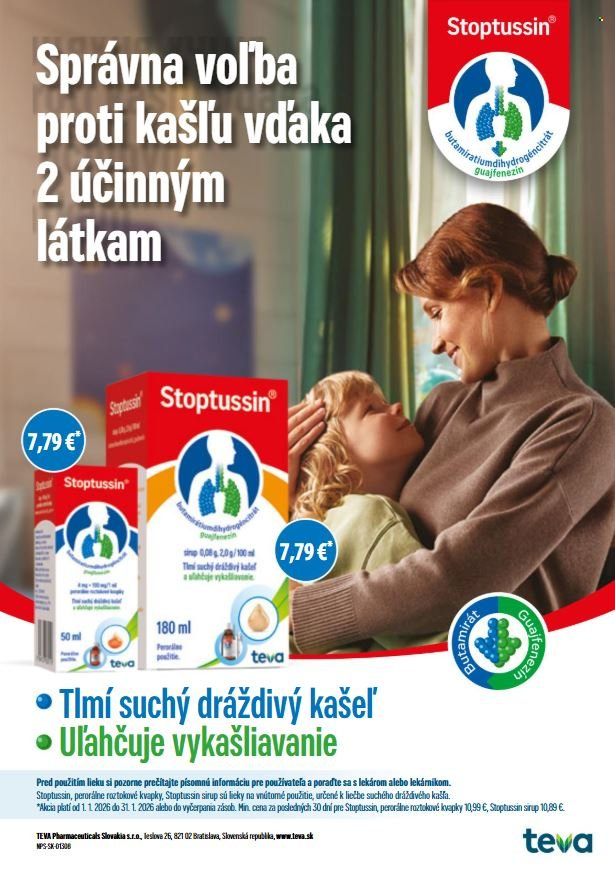 Leták Schneider Lekáreň - 1.1.2026 - 31.1.2026. Strana 6