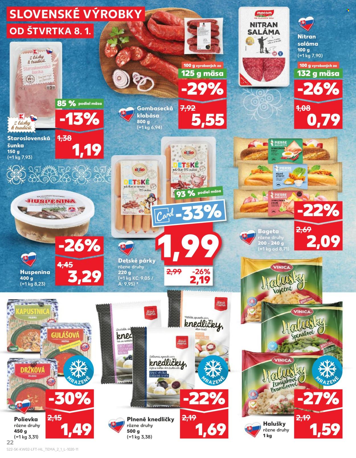 Leták Kaufland - 8.1.2026 - 14.1.2026. Strana 22