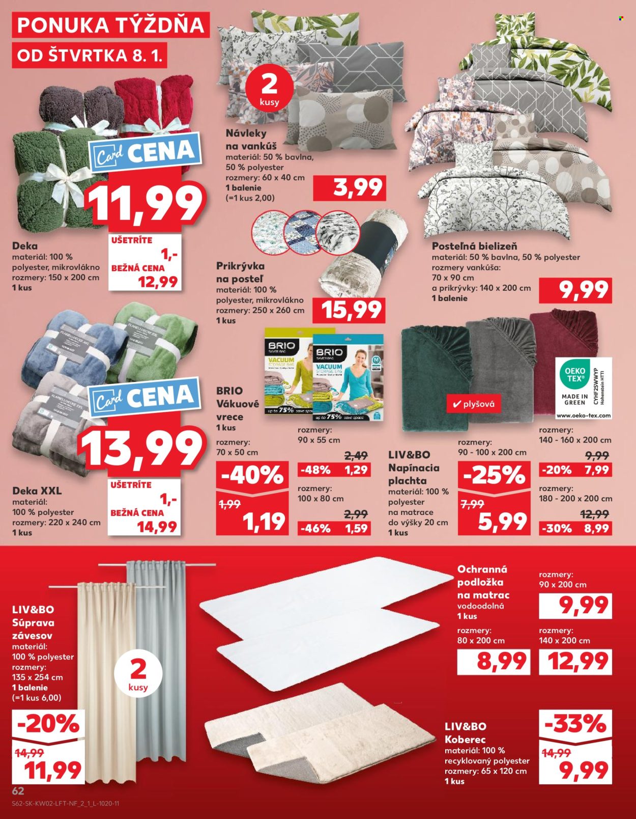Leták Kaufland - 8.1.2026 - 14.1.2026. Strana 62