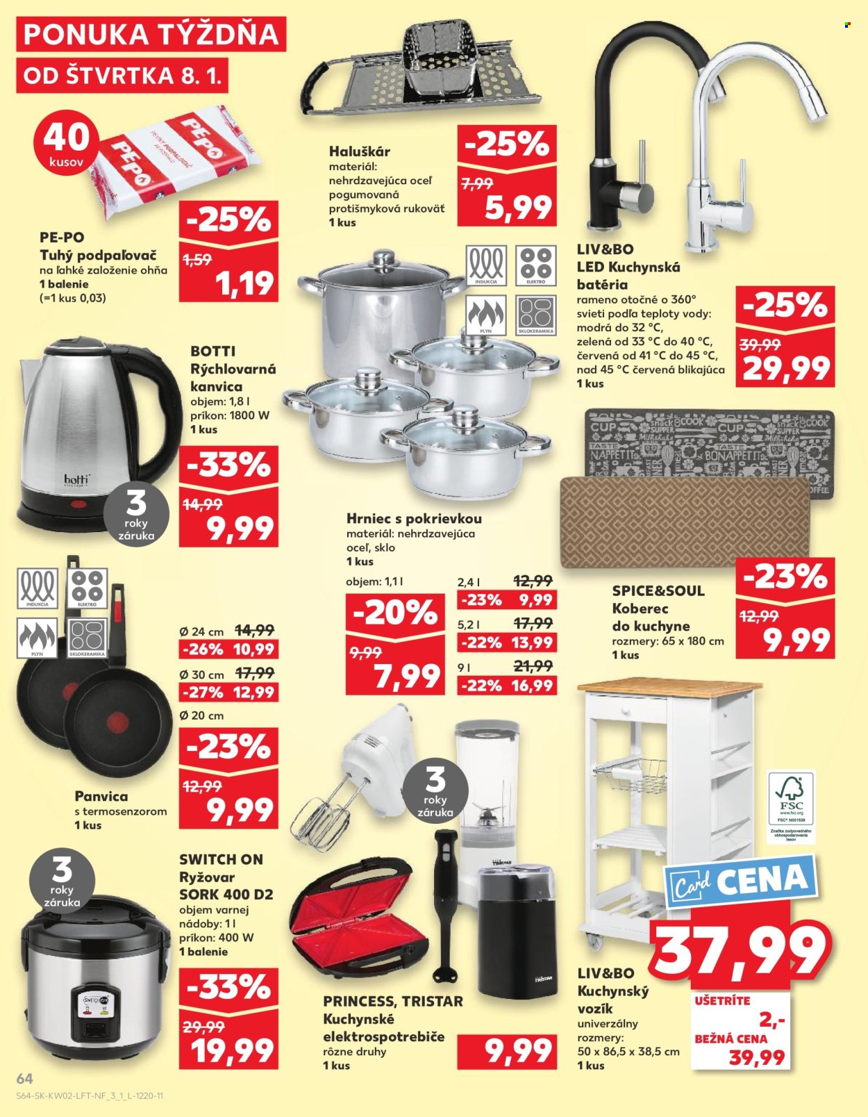 Leták Kaufland - 8.1.2026 - 14.1.2026. Strana 64