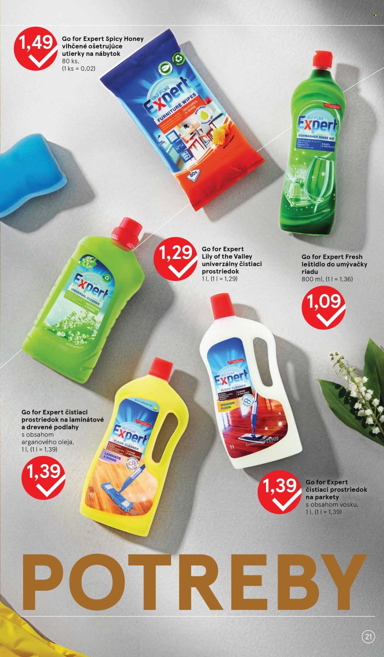 Leták TESCO hypermarket - 7.1.2026 - 3.2.2026. Strana 21