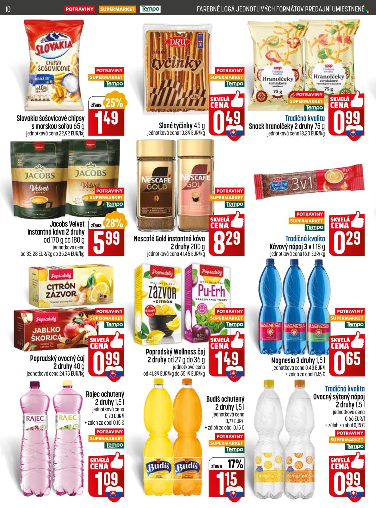 Leták COOP Jednota - 8.1.2026 - 14.1.2026. Strana 10
