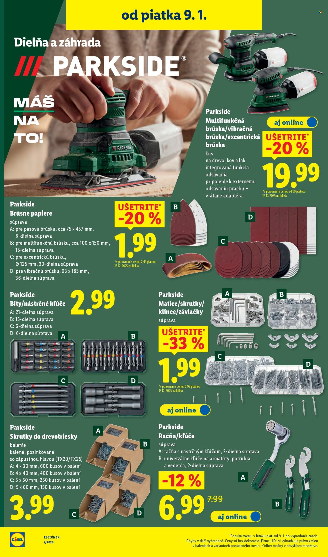Leták Lidl - 8.1.2026 - 11.1.2026. Strana 34
