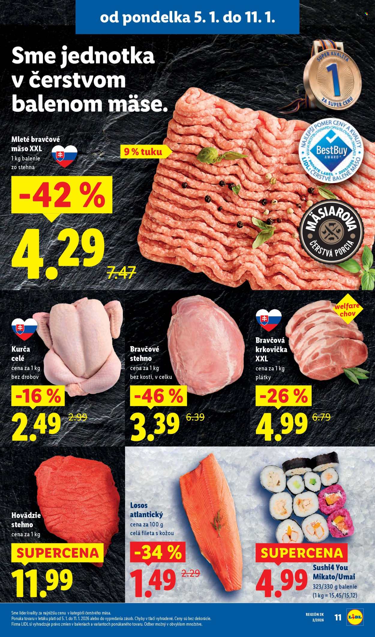 Leták Lidl - 8.1.2026 - 11.1.2026. Strana 47
