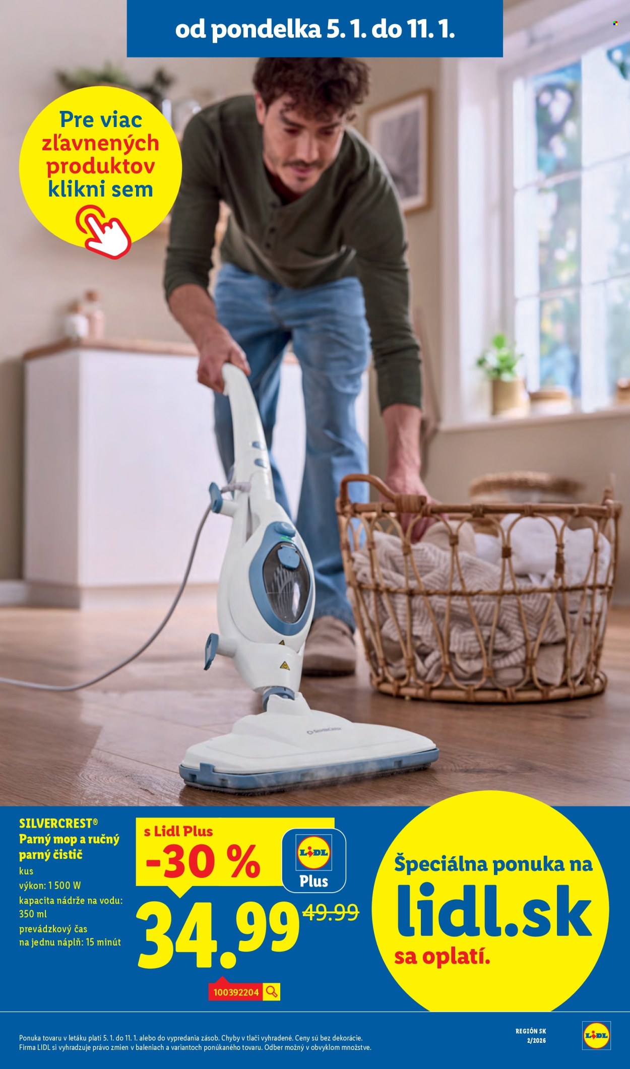 Leták Lidl - 8.1.2026 - 11.1.2026. Strana 87
