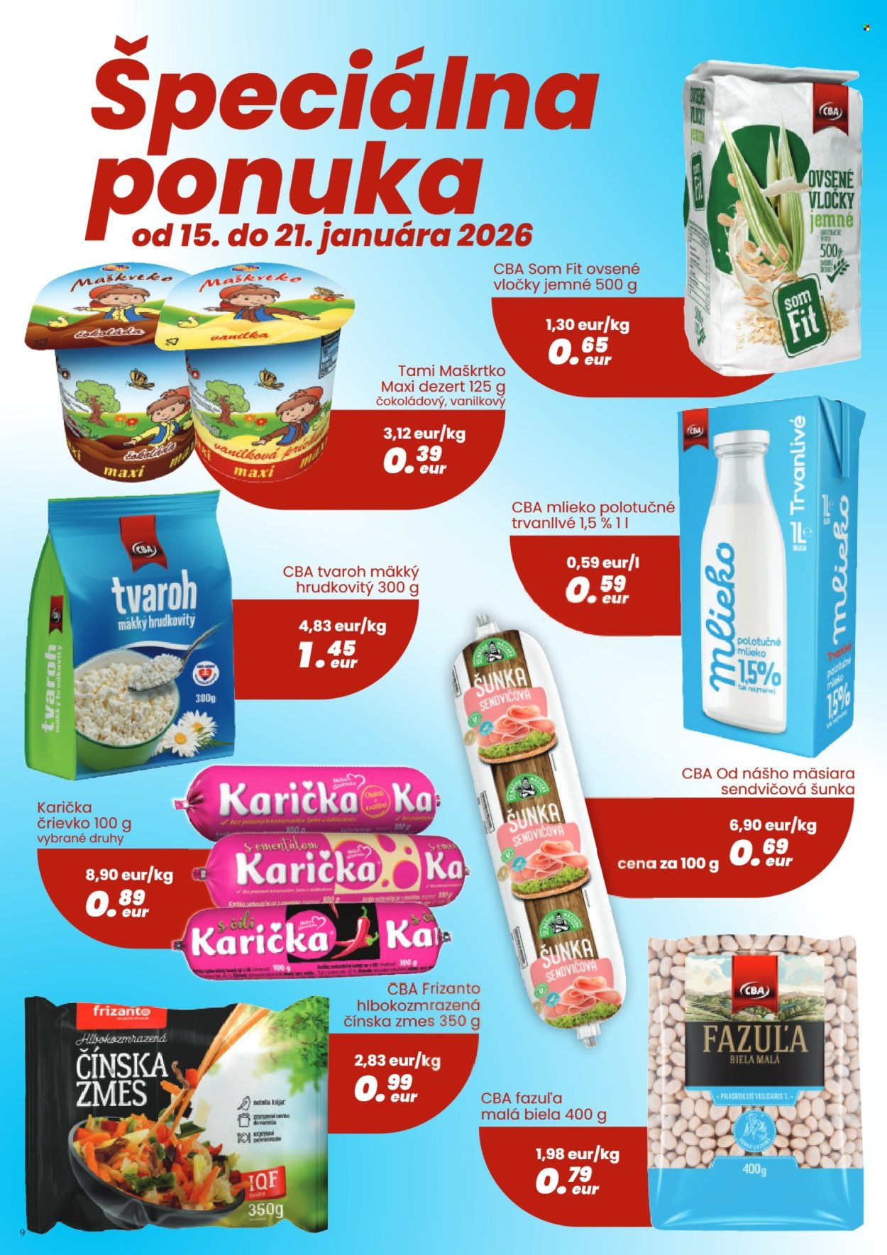 Leták Sintra - 8.1.2026 - 21.1.2026. Strana 9