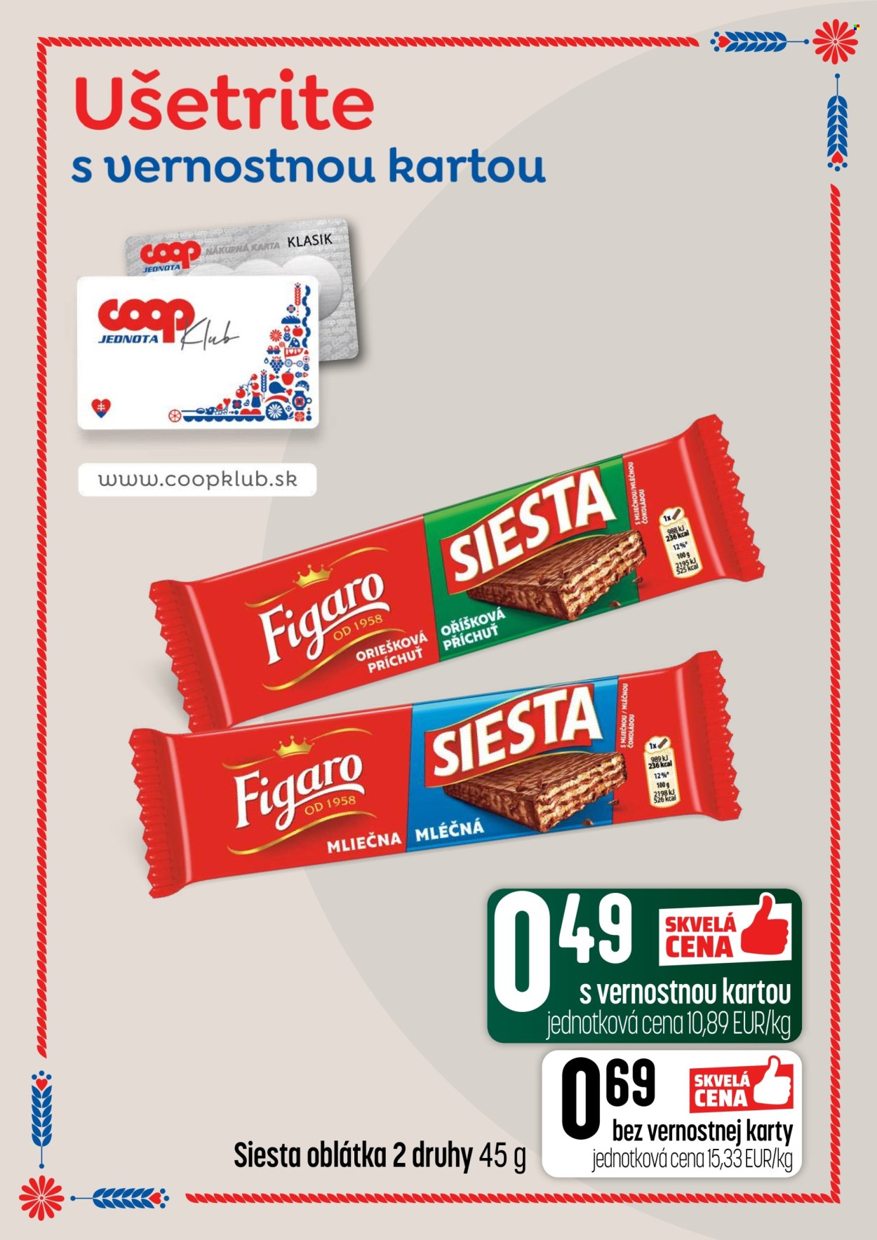 Leták COOP Jednota - 8.1.2026 - 14.1.2026. Strana 39
