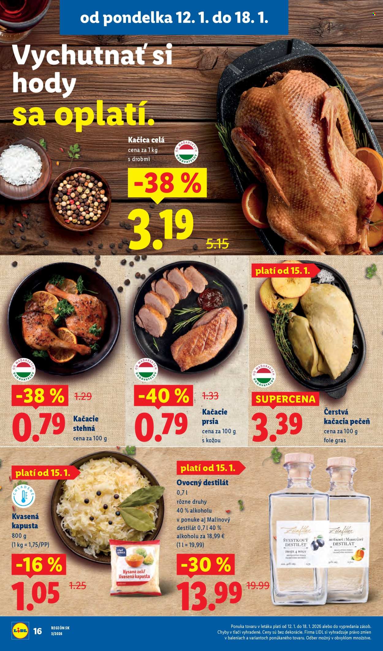 Leták Lidl - 12.1.2026 - 18.1.2026. Strana 16