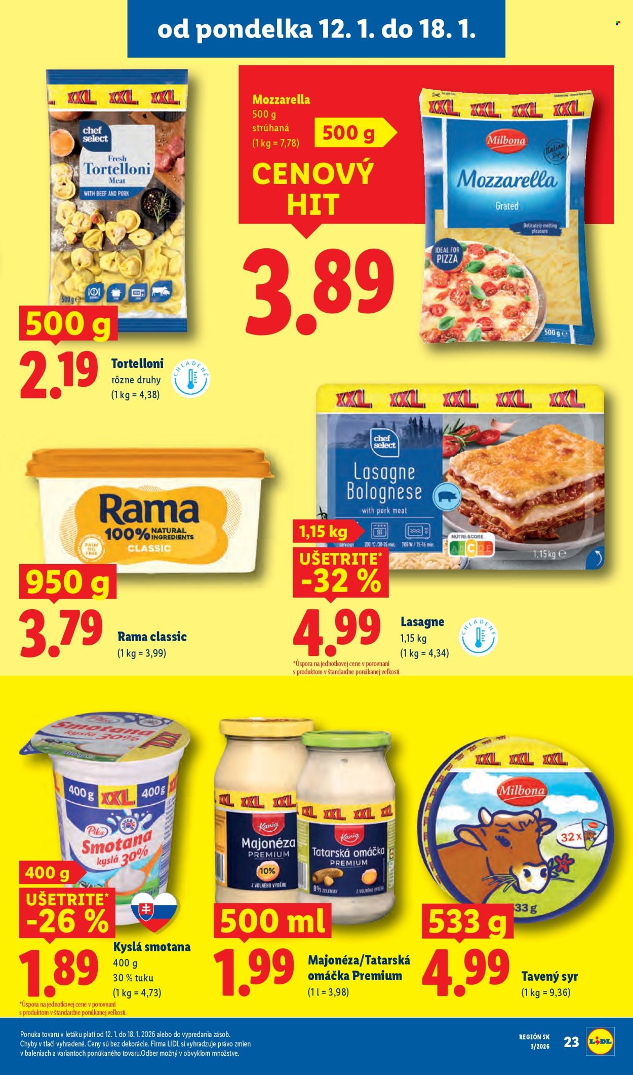 Leták Lidl - 12.1.2026 - 18.1.2026. Strana 23