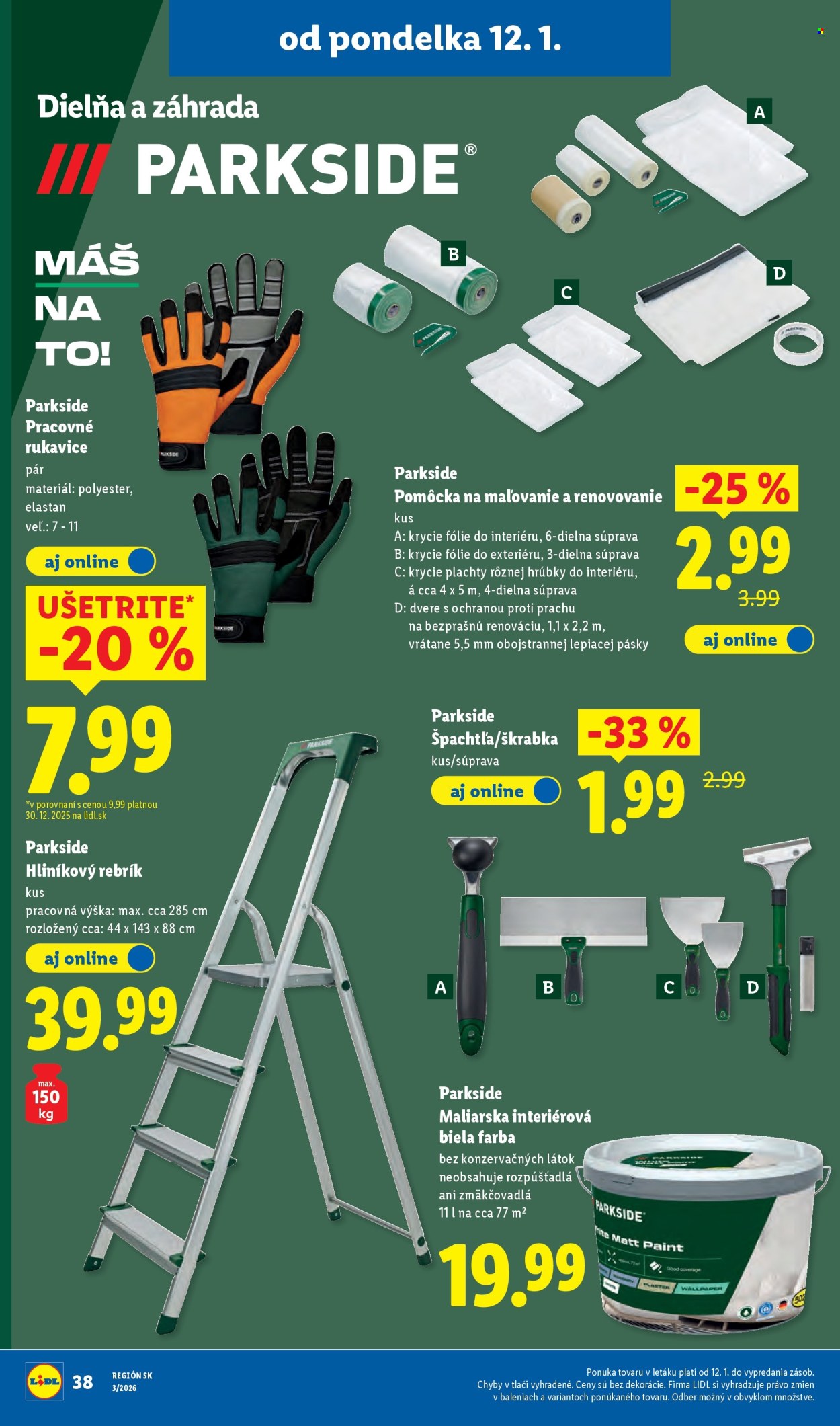 Leták Lidl - 12.1.2026 - 18.1.2026. Strana 44