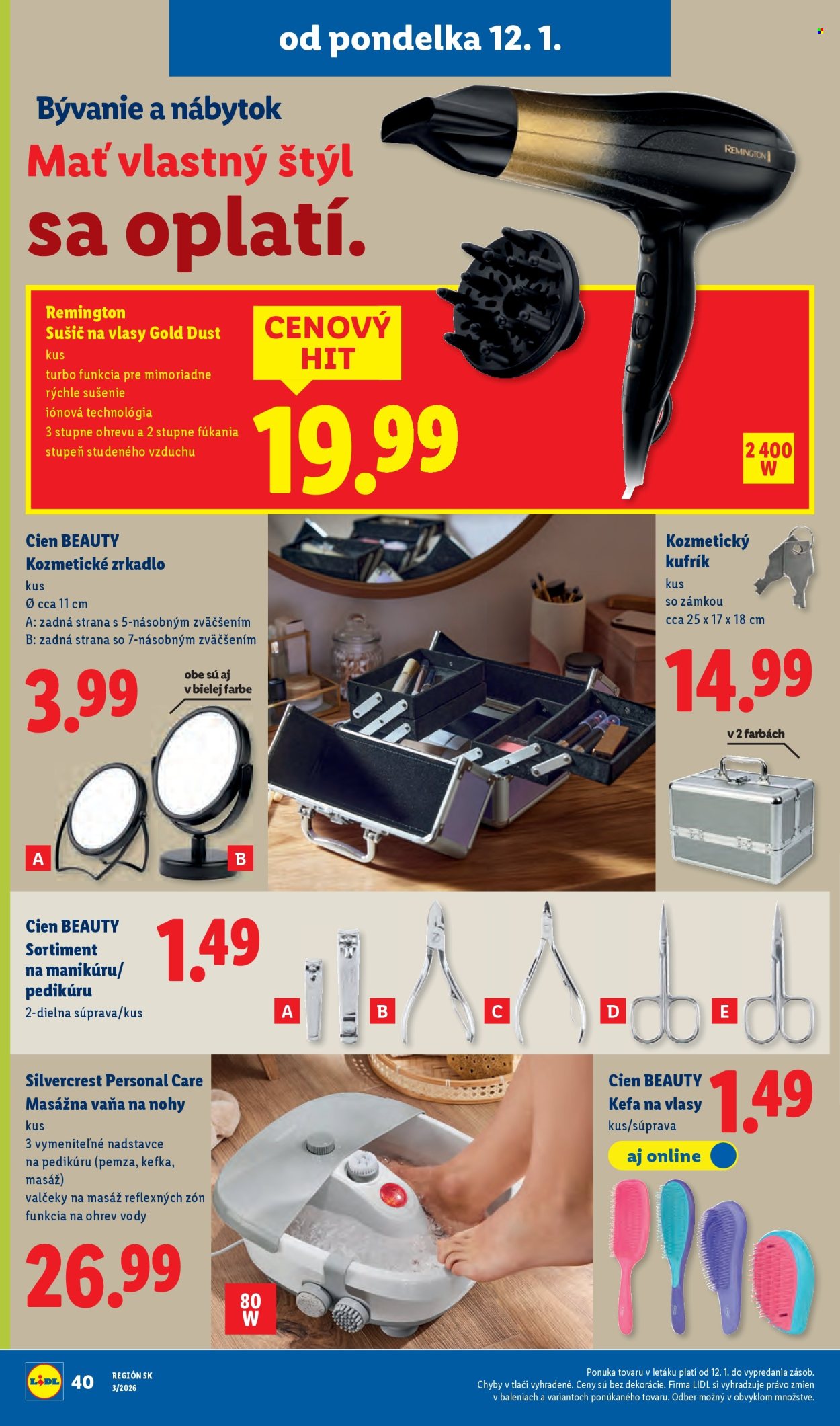 Leták Lidl - 12.1.2026 - 18.1.2026. Strana 46