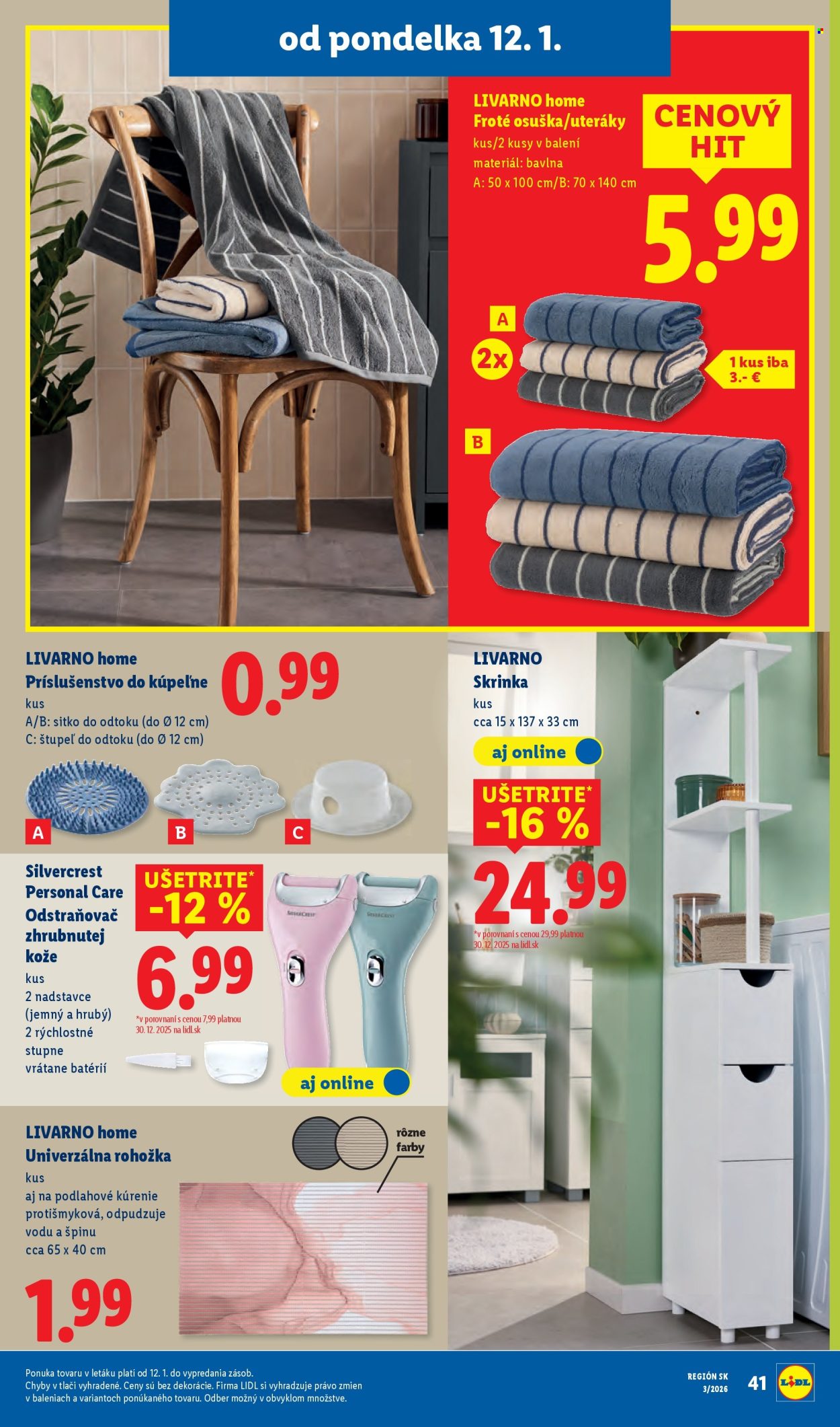 Leták Lidl - 12.1.2026 - 18.1.2026. Strana 47