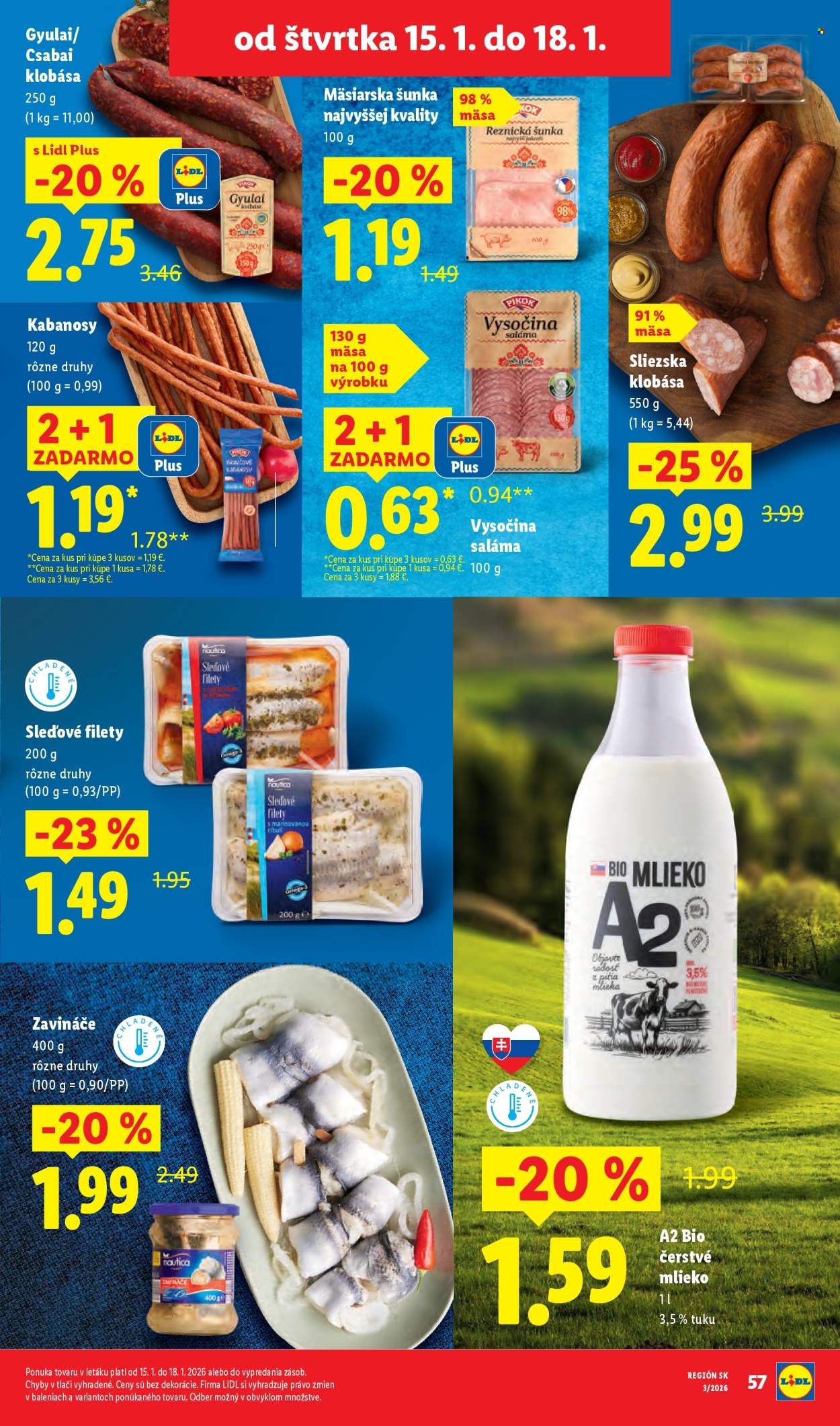 Leták Lidl - 12.1.2026 - 18.1.2026. Strana 59