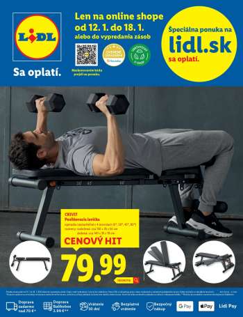 Leták Lidl - 12.1.2026 - 18.1.2026.