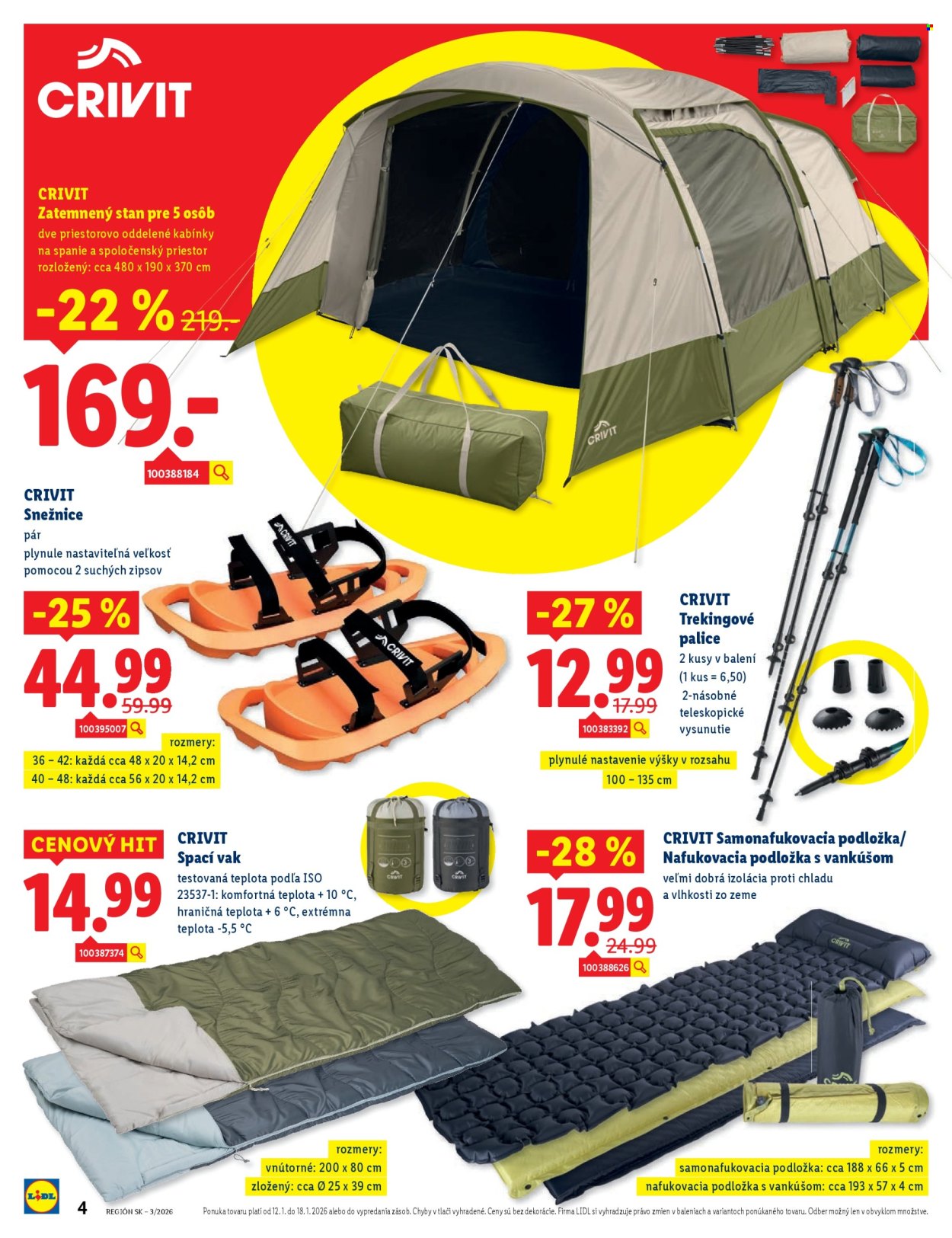 Leták Lidl - 12.1.2026 - 18.1.2026. Strana 4