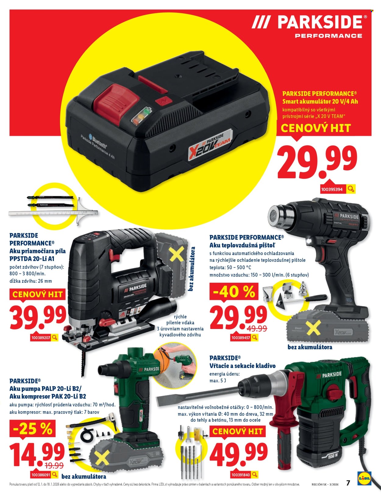 Leták Lidl - 12.1.2026 - 18.1.2026. Strana 7