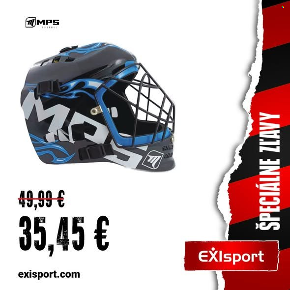 Leták Exisport. Strana 1