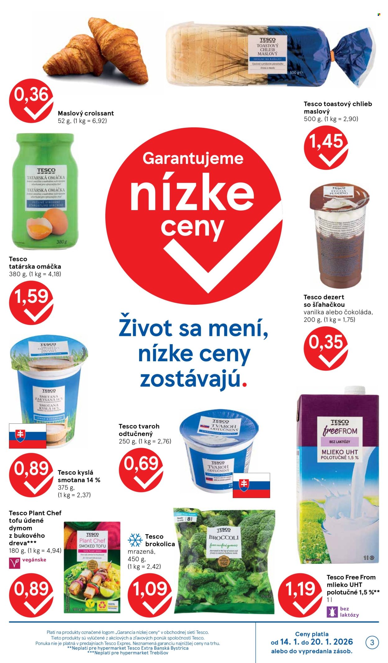 Leták TESCO - 14.1.2026 - 20.1.2026. Strana 3