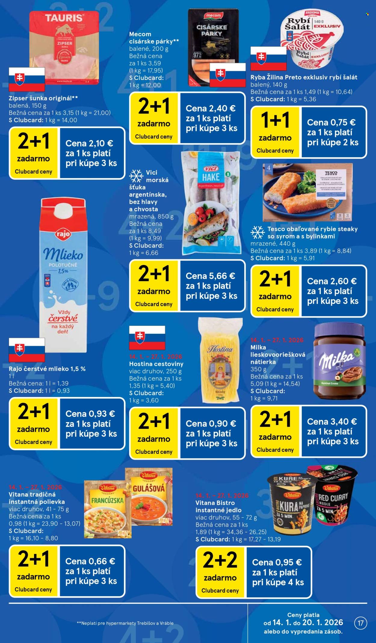 Leták TESCO - 14.1.2026 - 20.1.2026. Strana 17