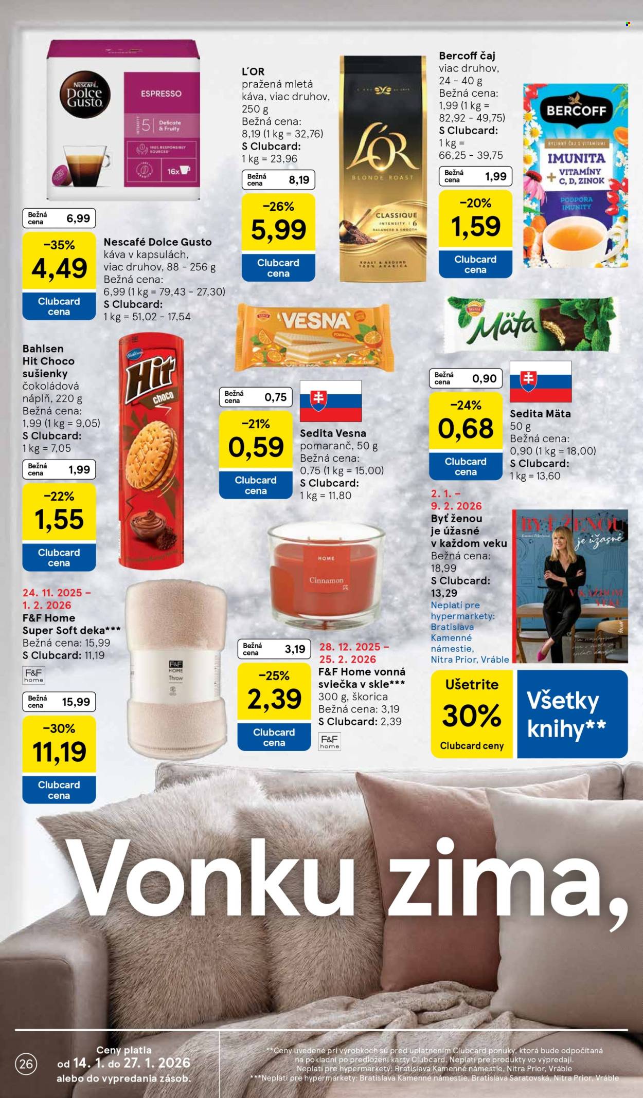 Leták TESCO - 14.1.2026 - 20.1.2026. Strana 26