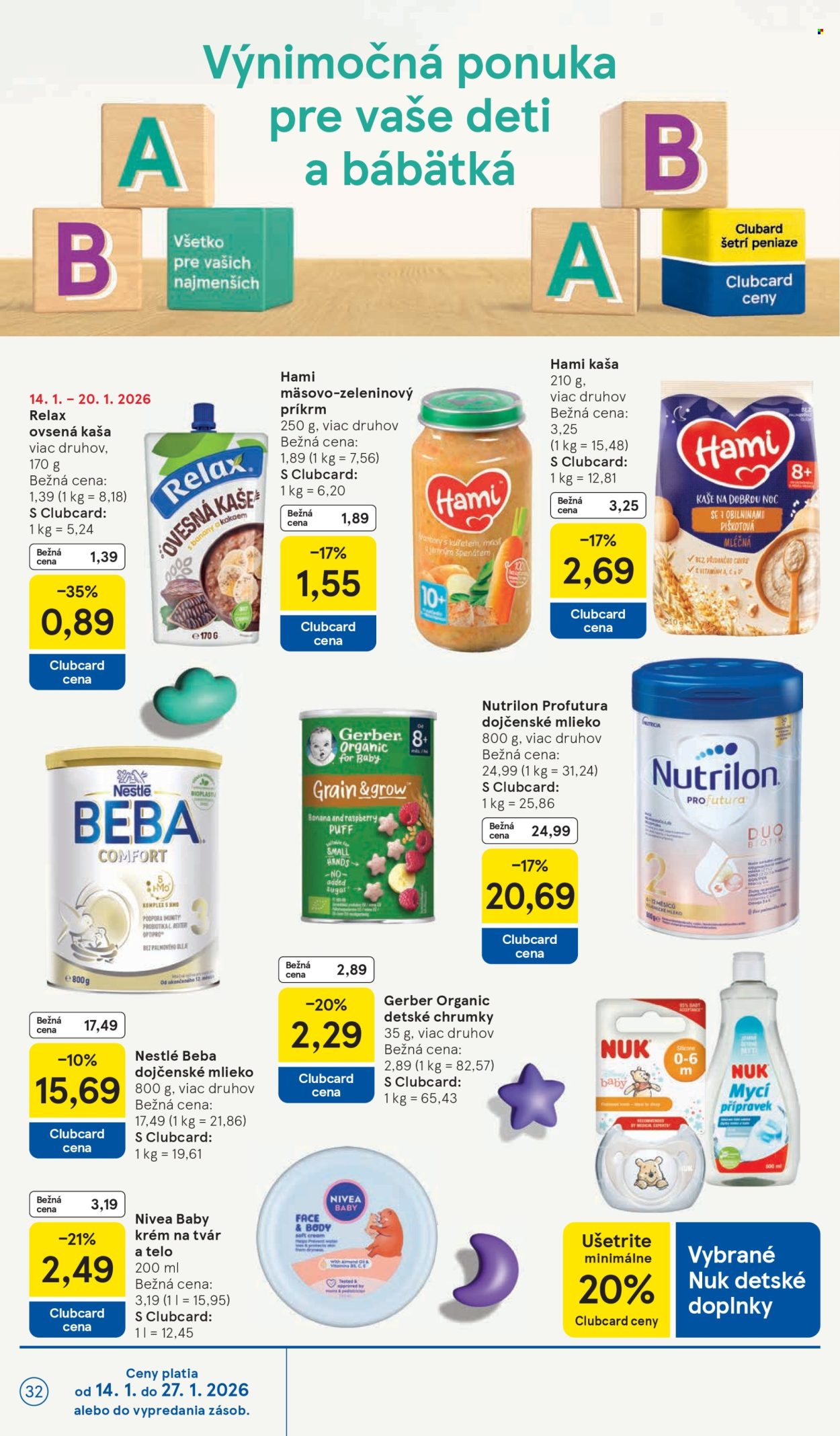Leták TESCO - 14.1.2026 - 20.1.2026. Strana 32