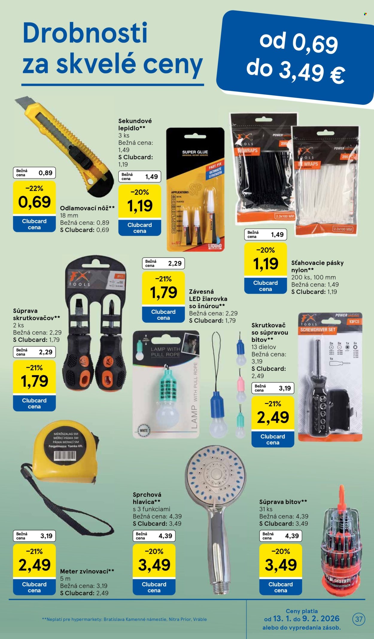 Leták TESCO - 14.1.2026 - 20.1.2026. Strana 37