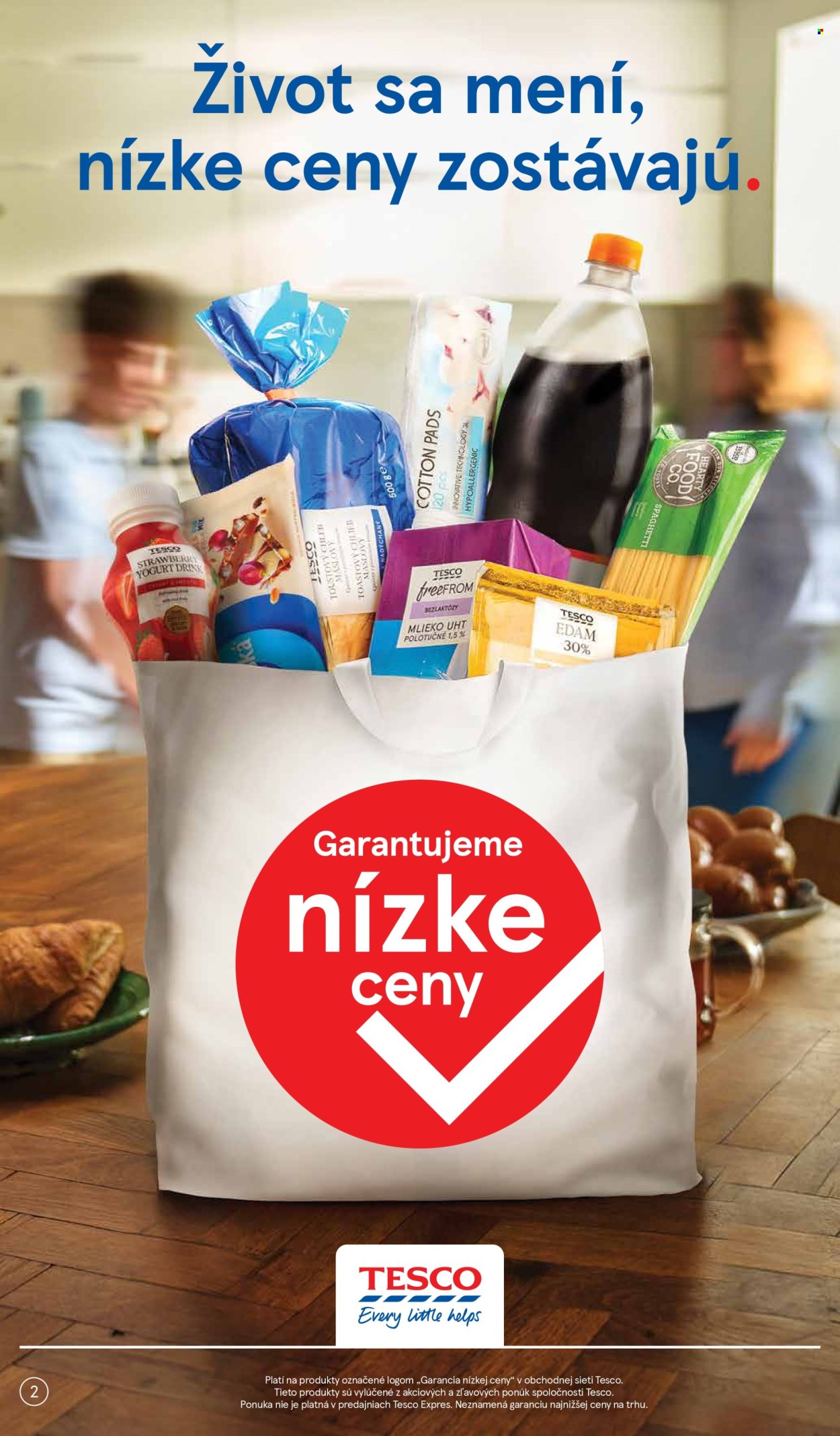 Leták TESCO supermarket - 14.1.2026 - 20.1.2026. Strana 2