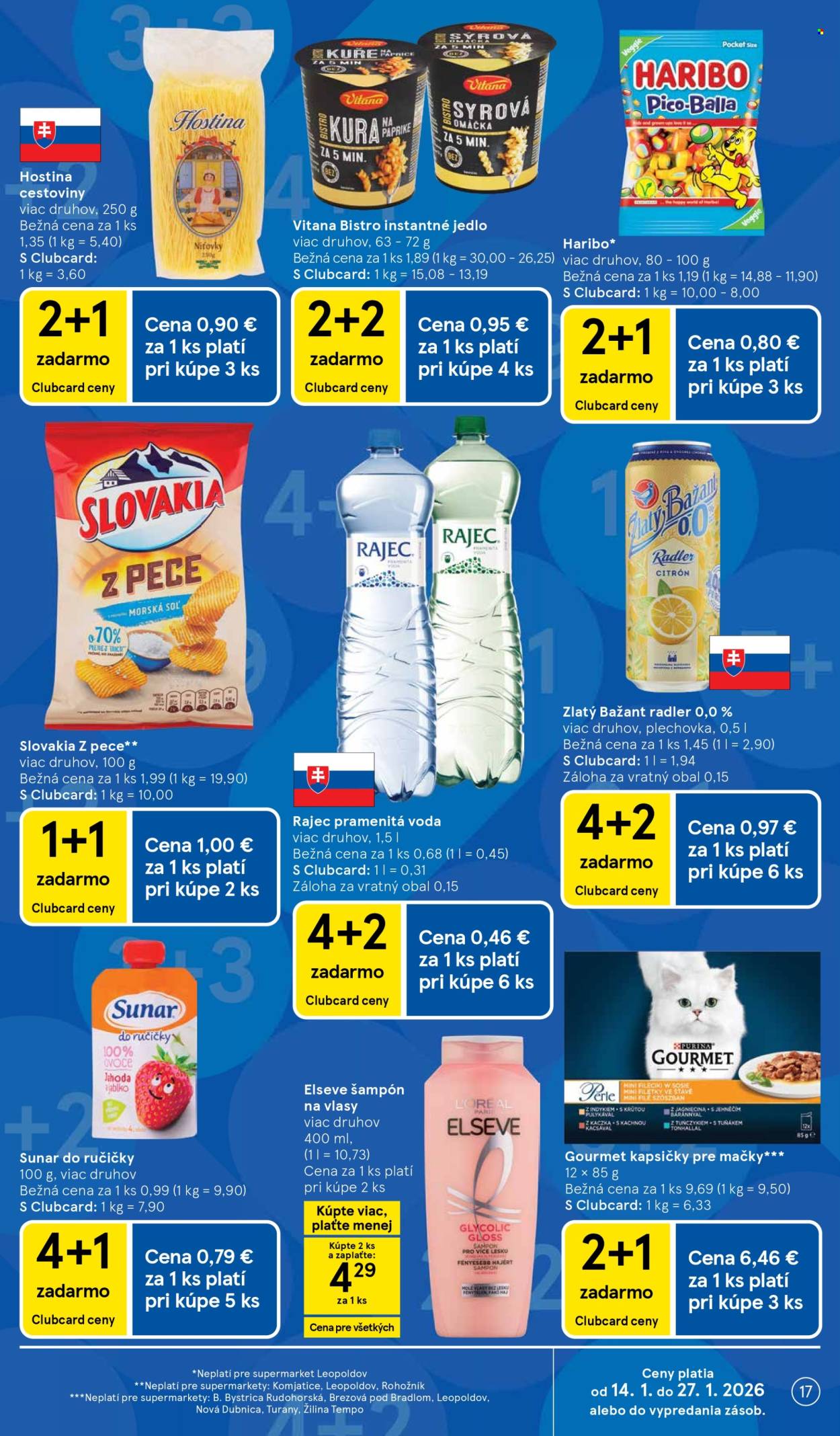 Leták TESCO supermarket - 14.1.2026 - 20.1.2026. Strana 17