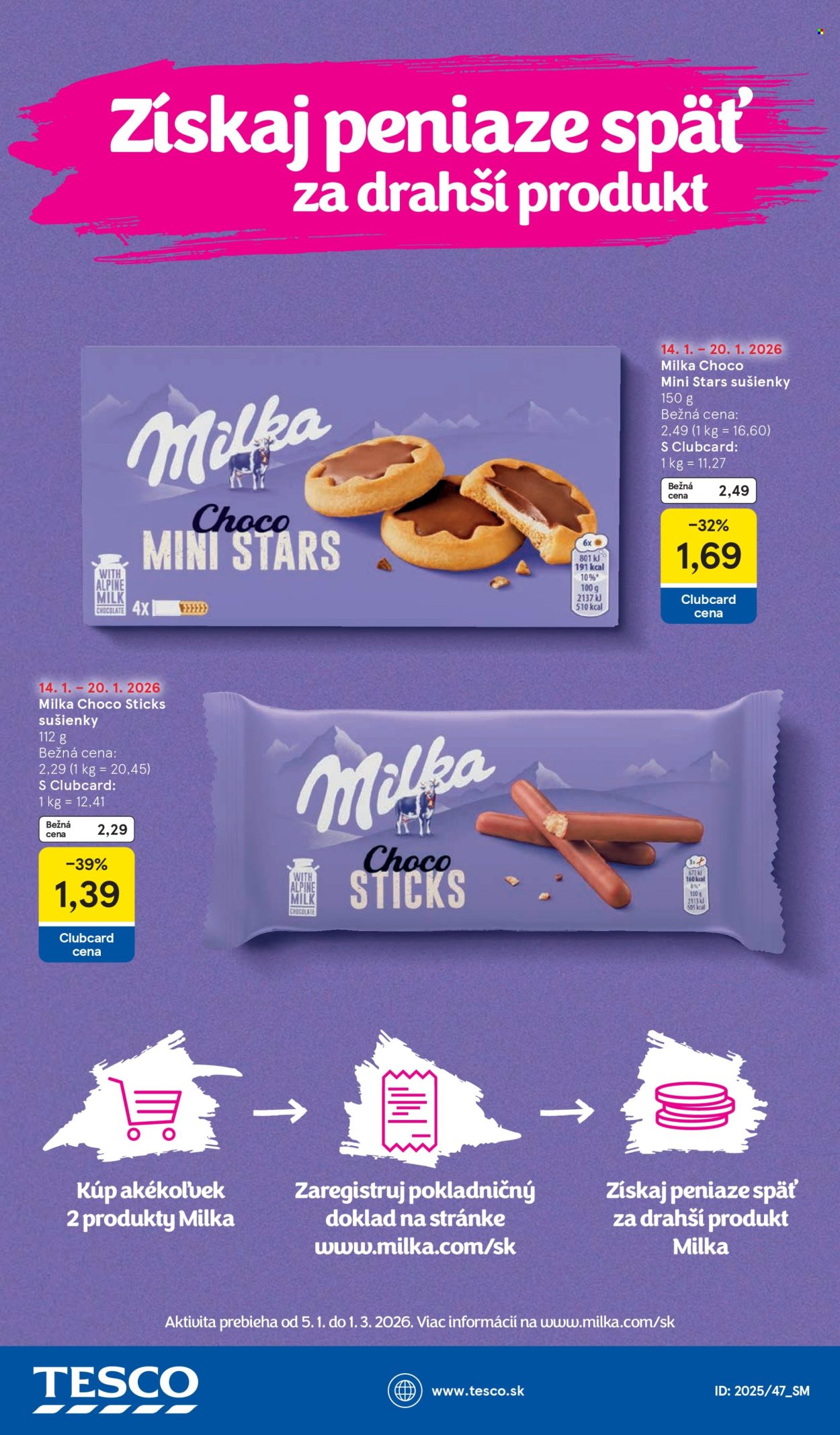 Leták TESCO supermarket - 14.1.2026 - 20.1.2026. Strana 23