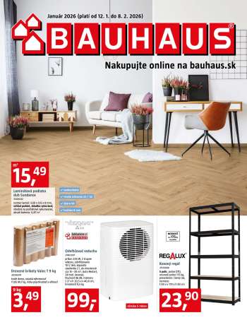 Leták Bauhaus - 12.1.2026 - 8.2.2026.