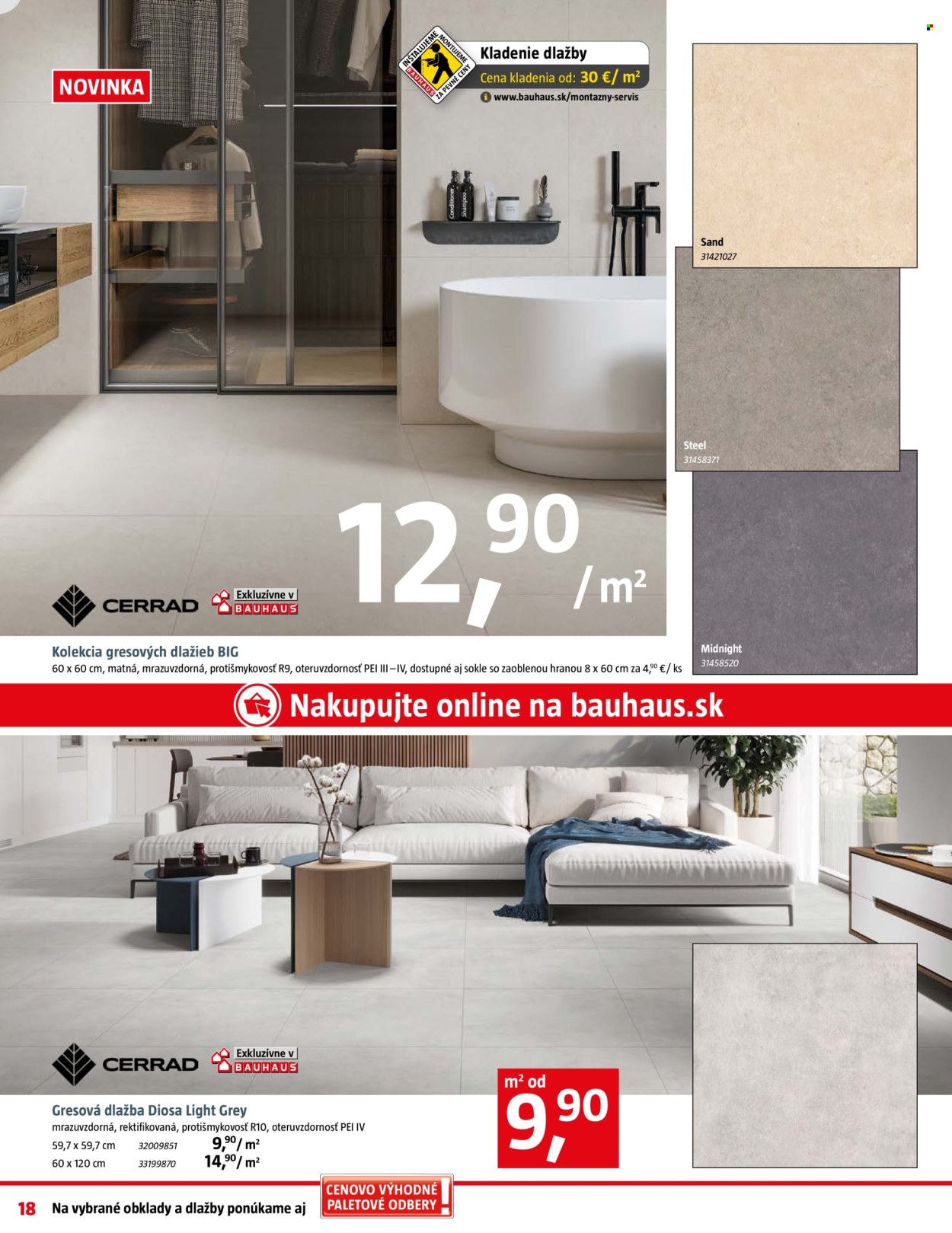 Leták Bauhaus - 12.1.2026 - 8.2.2026. Strana 18