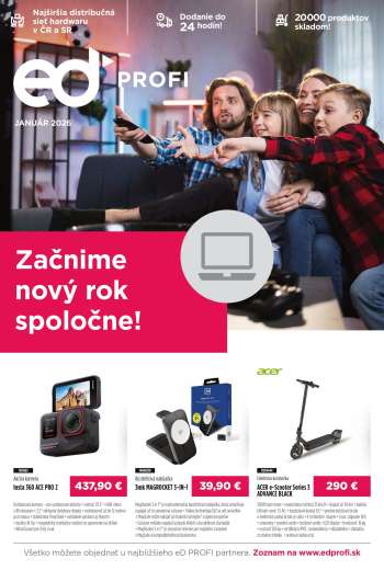 Leták eD PROFI - 1.1.2026 - 31.1.2026.