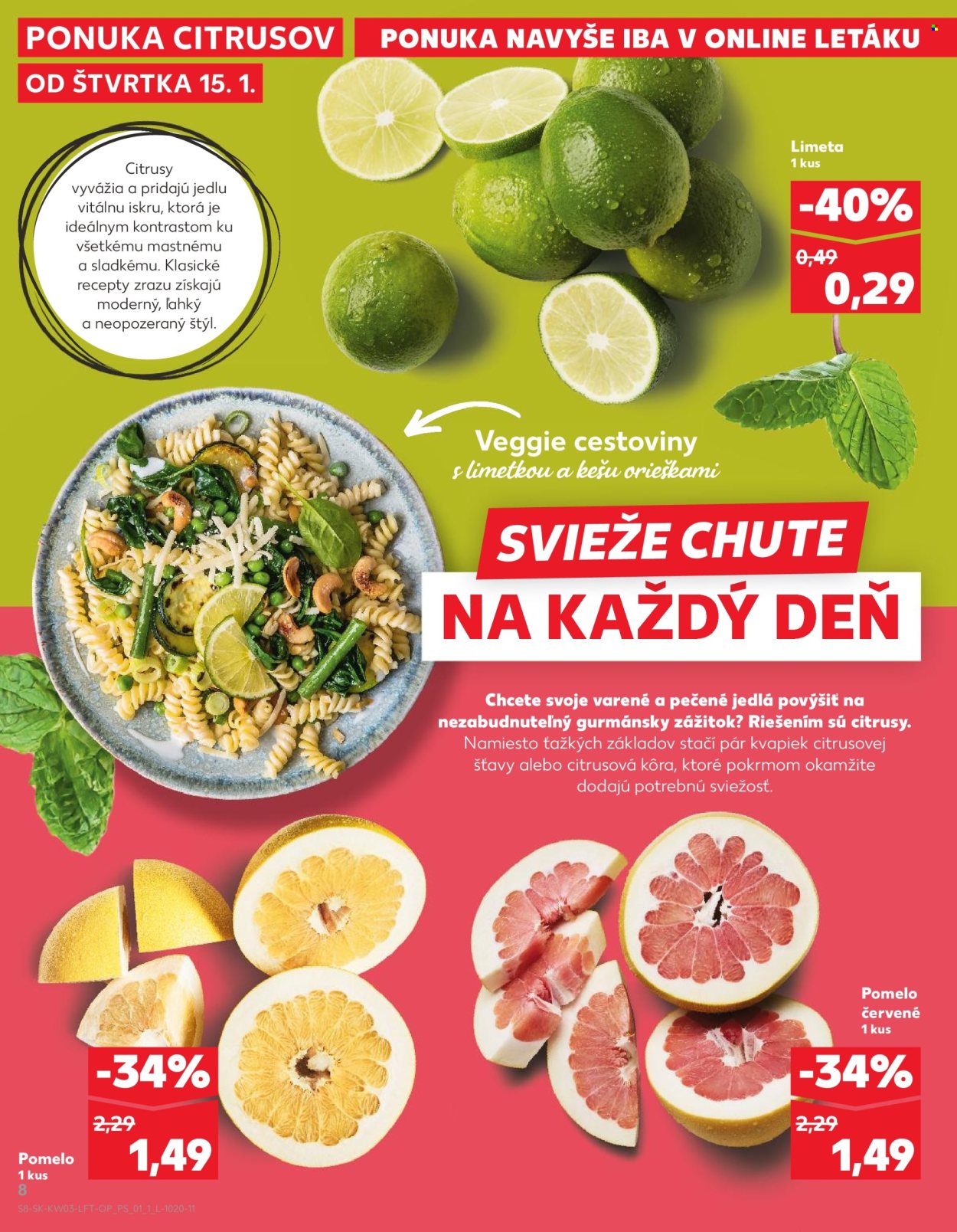 Leták Kaufland - 15.1.2026 - 21.1.2026. Strana 8