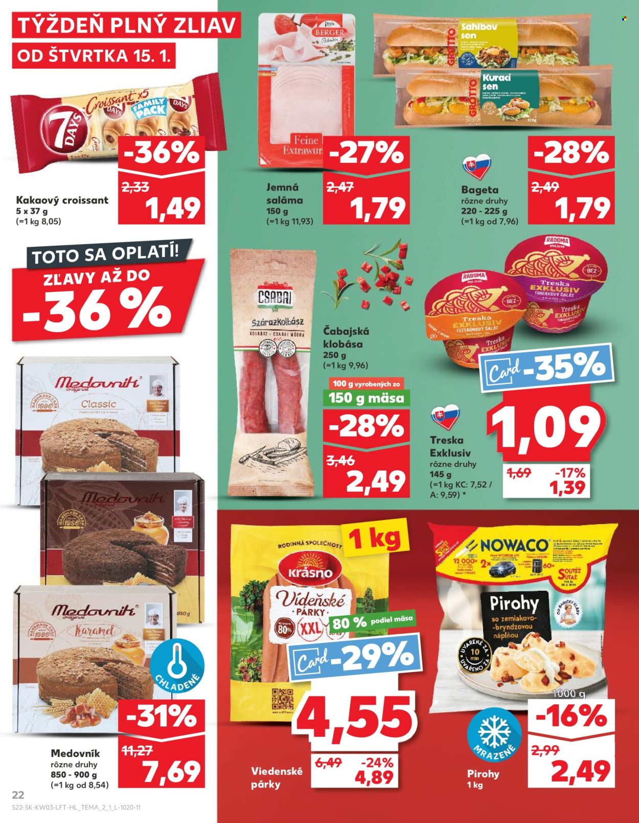 Leták Kaufland - 15.1.2026 - 21.1.2026. Strana 22