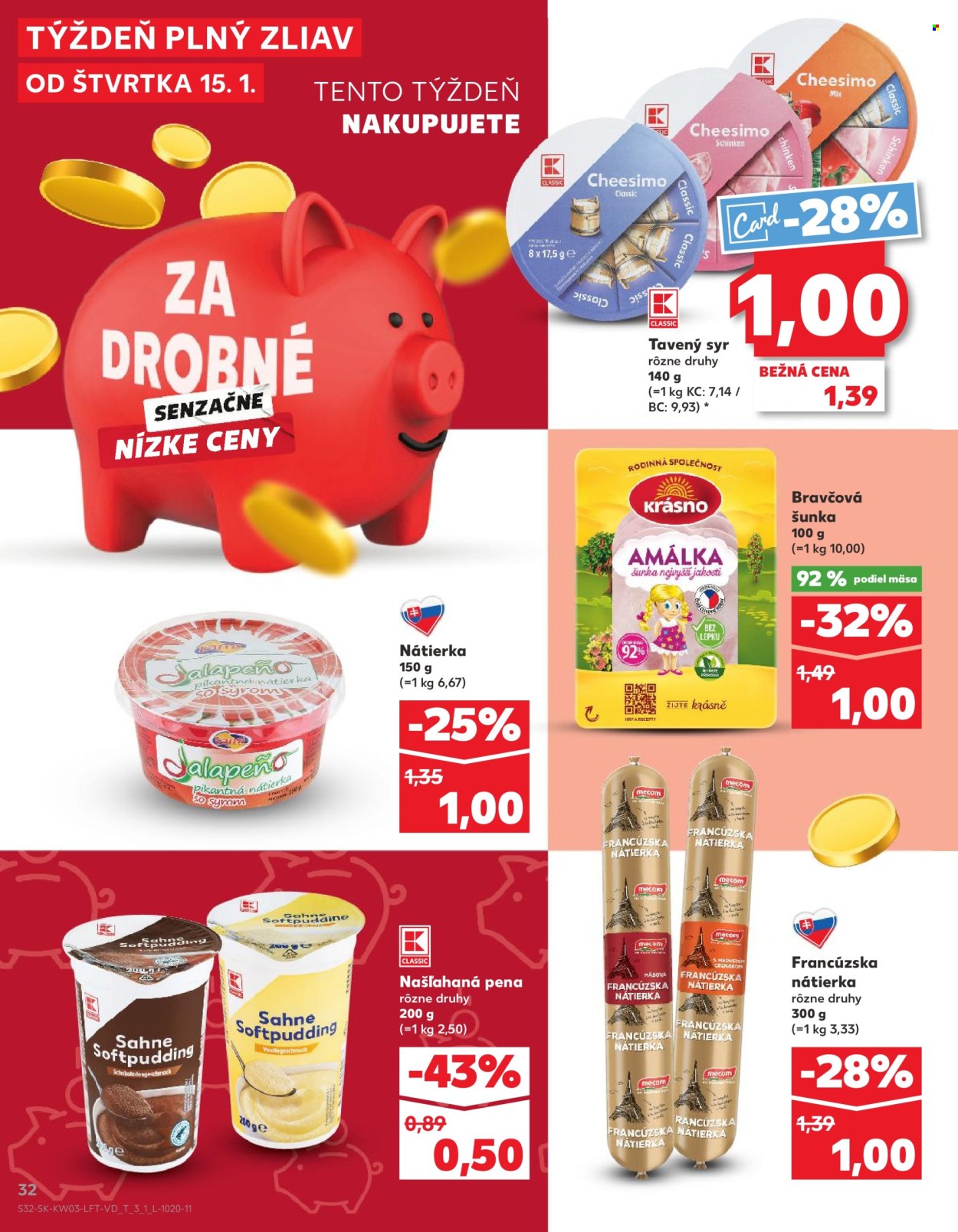 Leták Kaufland - 15.1.2026 - 21.1.2026. Strana 32