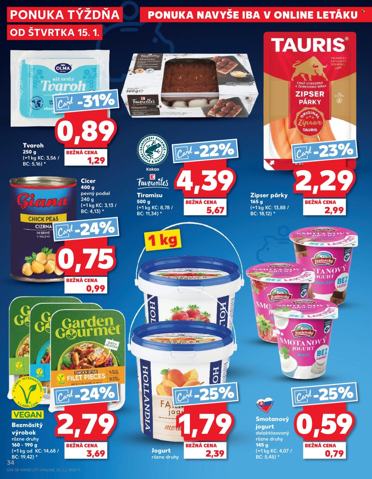 Leták Kaufland - 15.1.2026 - 21.1.2026. Strana 34