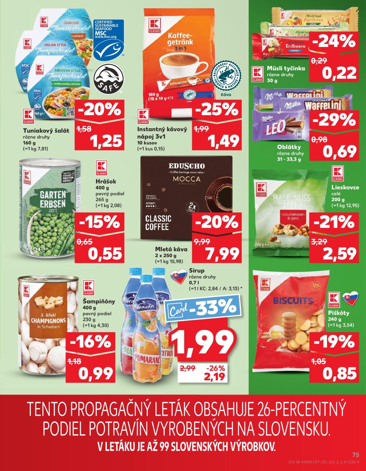 Leták Kaufland - 15.1.2026 - 21.1.2026. Strana 75