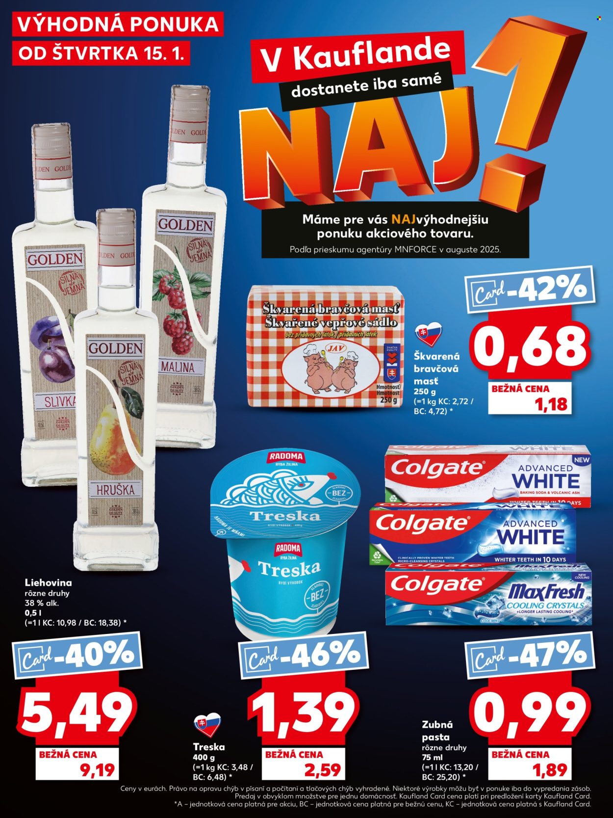 Leták Kaufland - 15.1.2026 - 21.1.2026. Strana 2