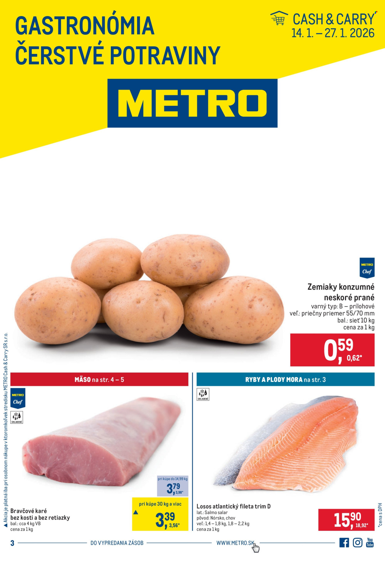 Leták Metro - 14.1.2026 - 27.1.2026. Strana 1