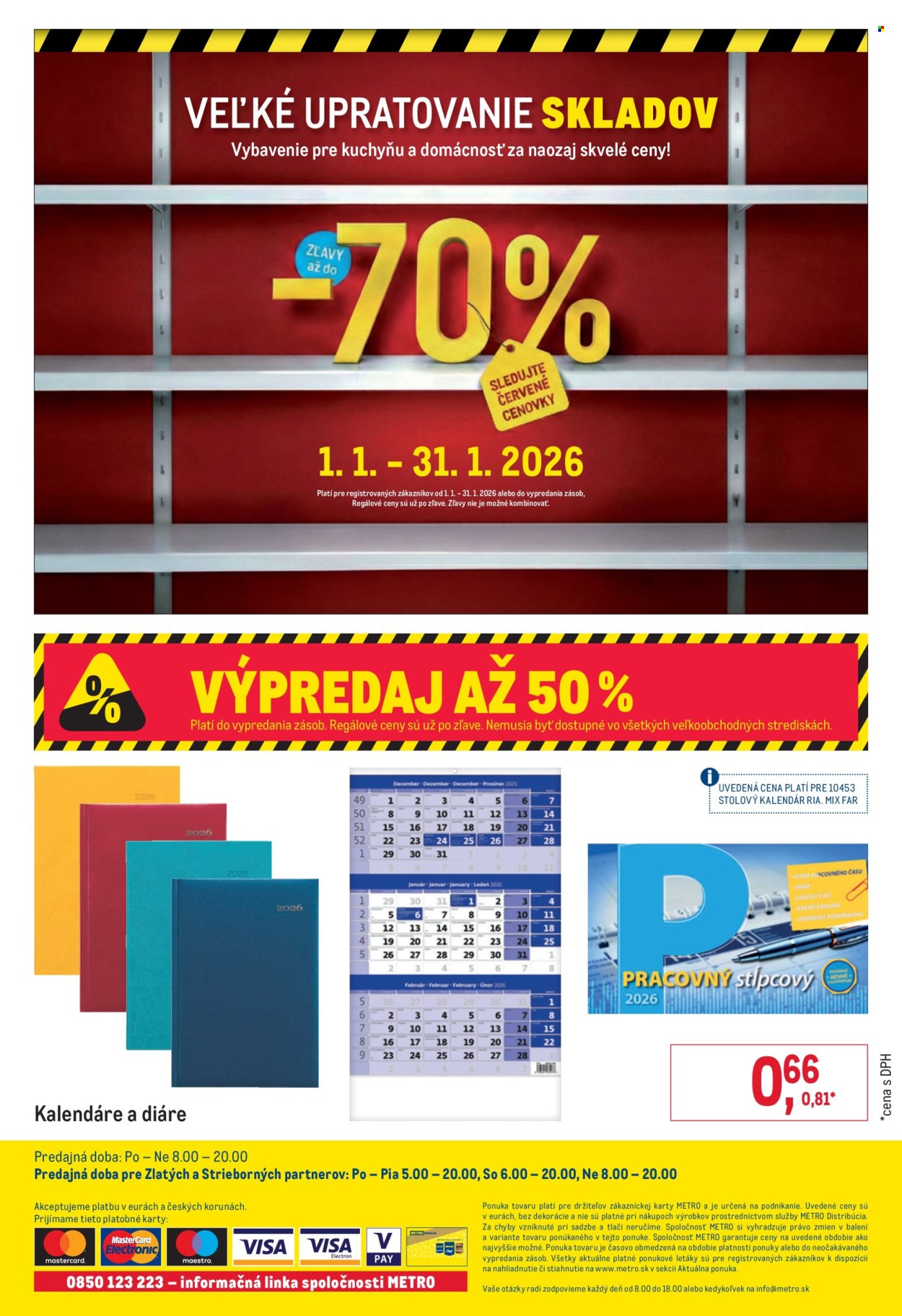 Leták Metro - 14.1.2026 - 27.1.2026. Strana 6