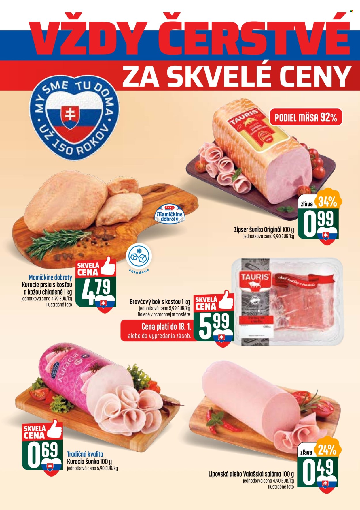 Leták COOP Jednota - 15.1.2026 - 21.1.2026. Strana 8