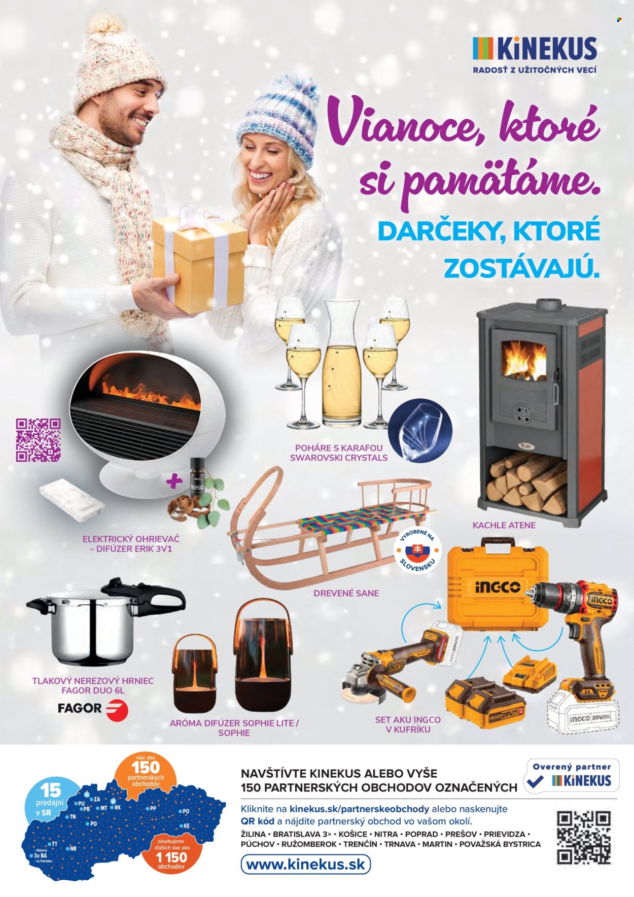 Leták Kinekus. Strana 2