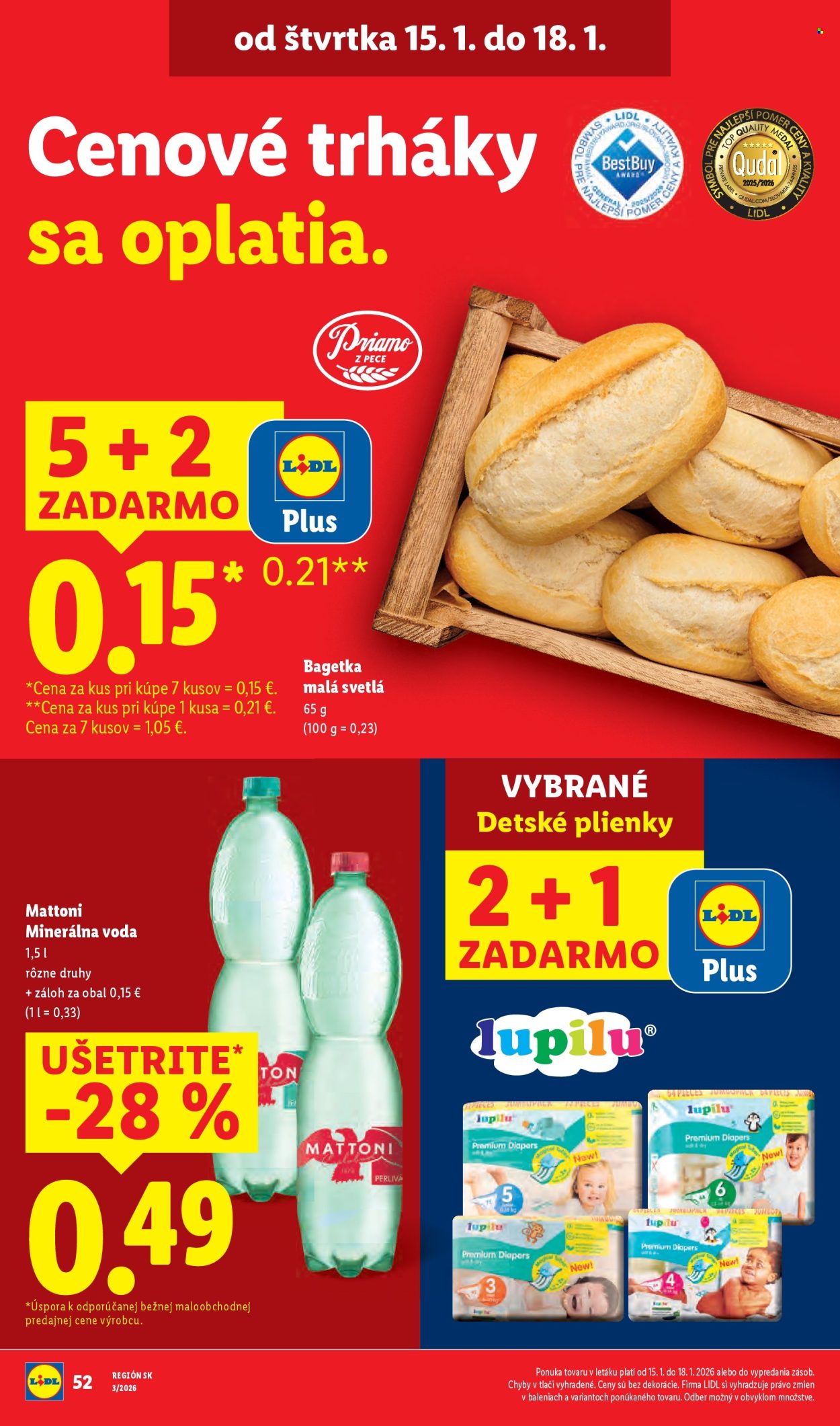 Leták Lidl - 15.1.2026 - 18.1.2026. Strana 4
