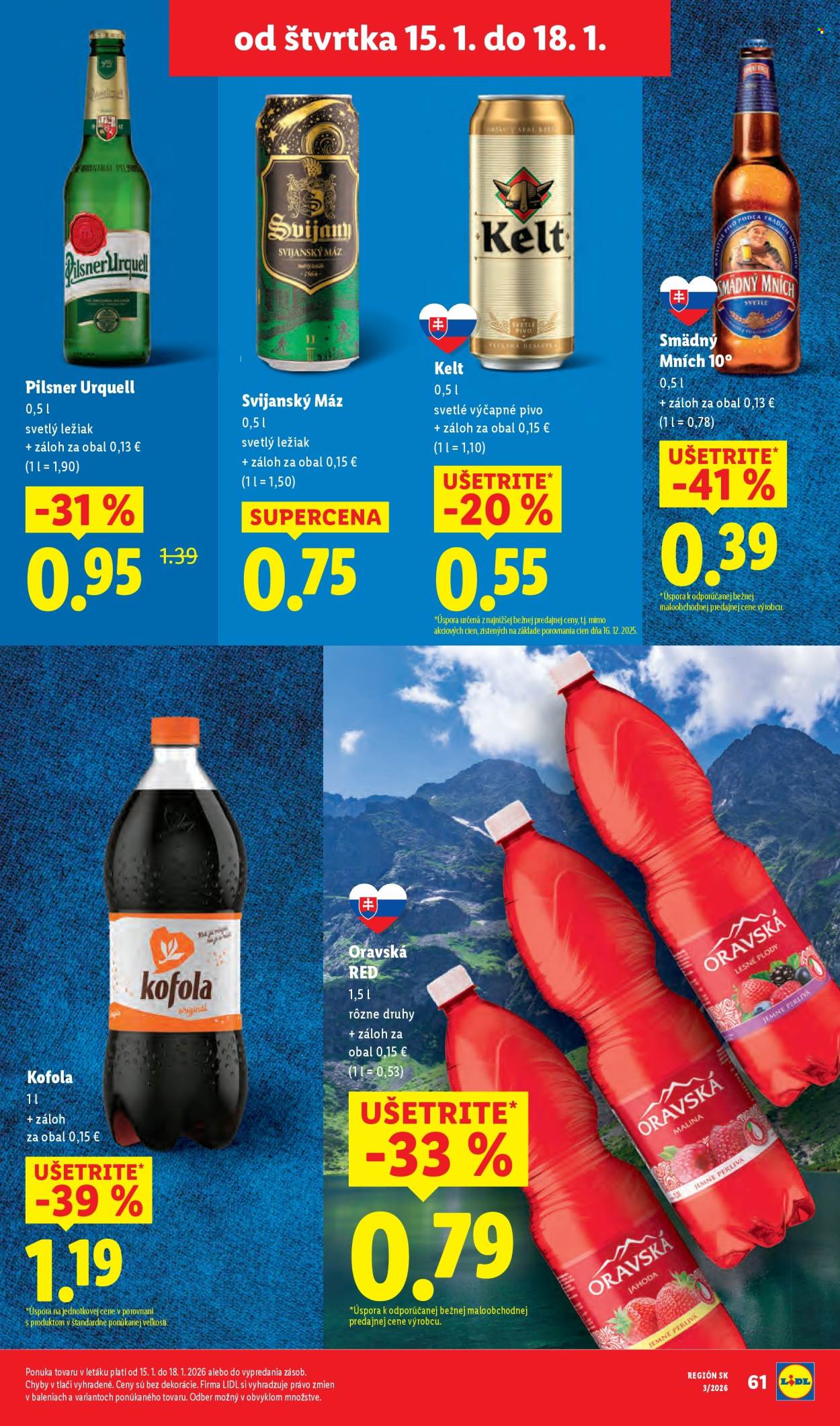 Leták Lidl - 15.1.2026 - 18.1.2026. Strana 13