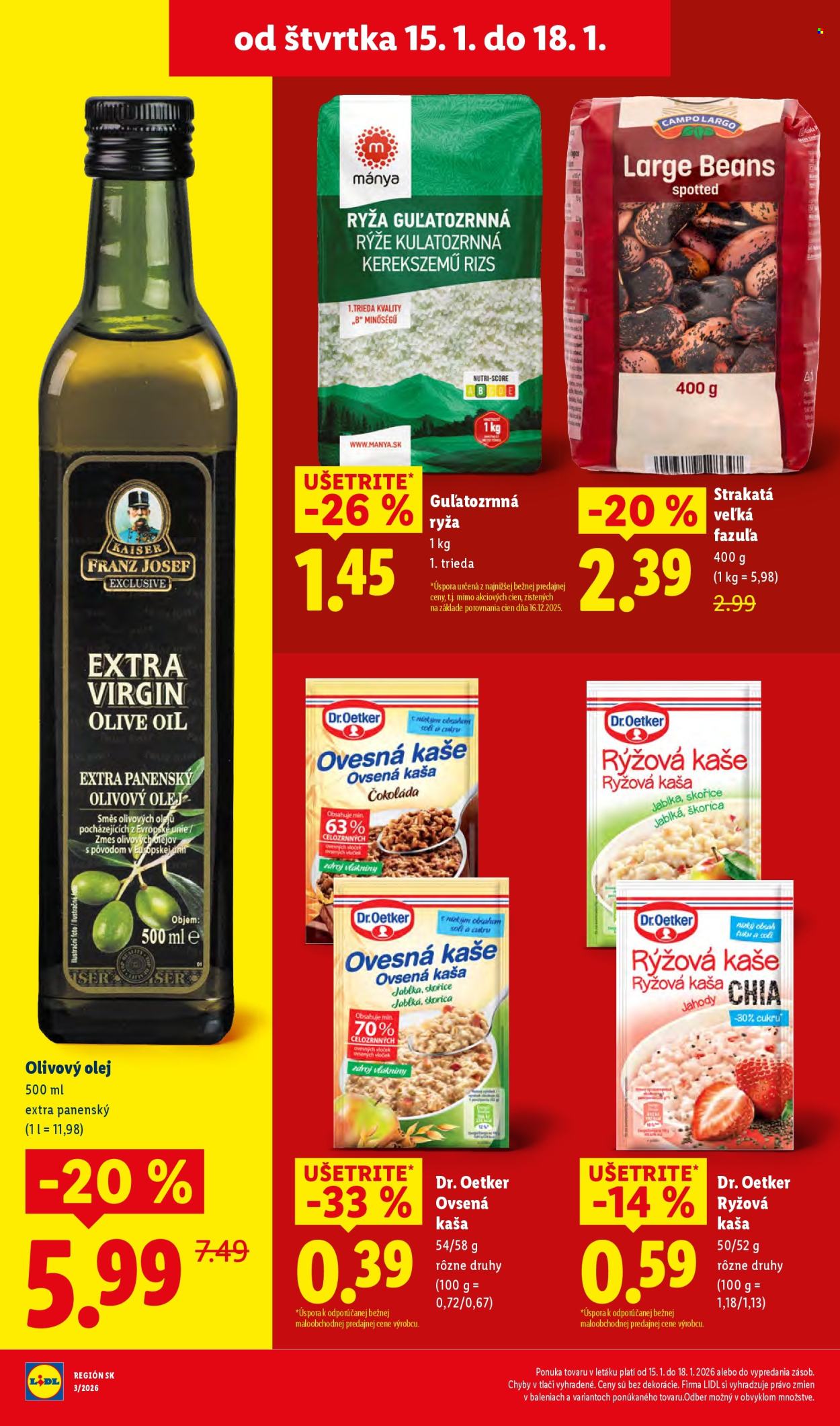 Leták Lidl - 15.1.2026 - 18.1.2026. Strana 18