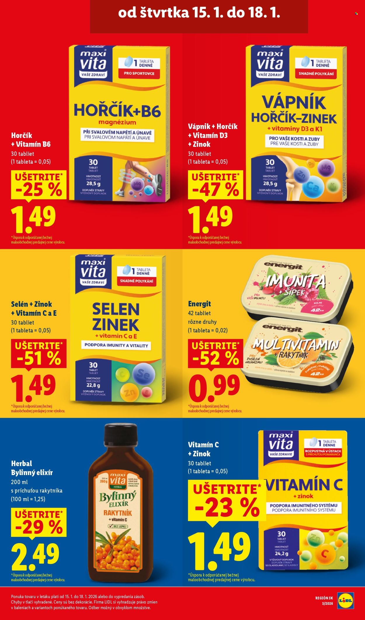 Leták Lidl - 15.1.2026 - 18.1.2026. Strana 21
