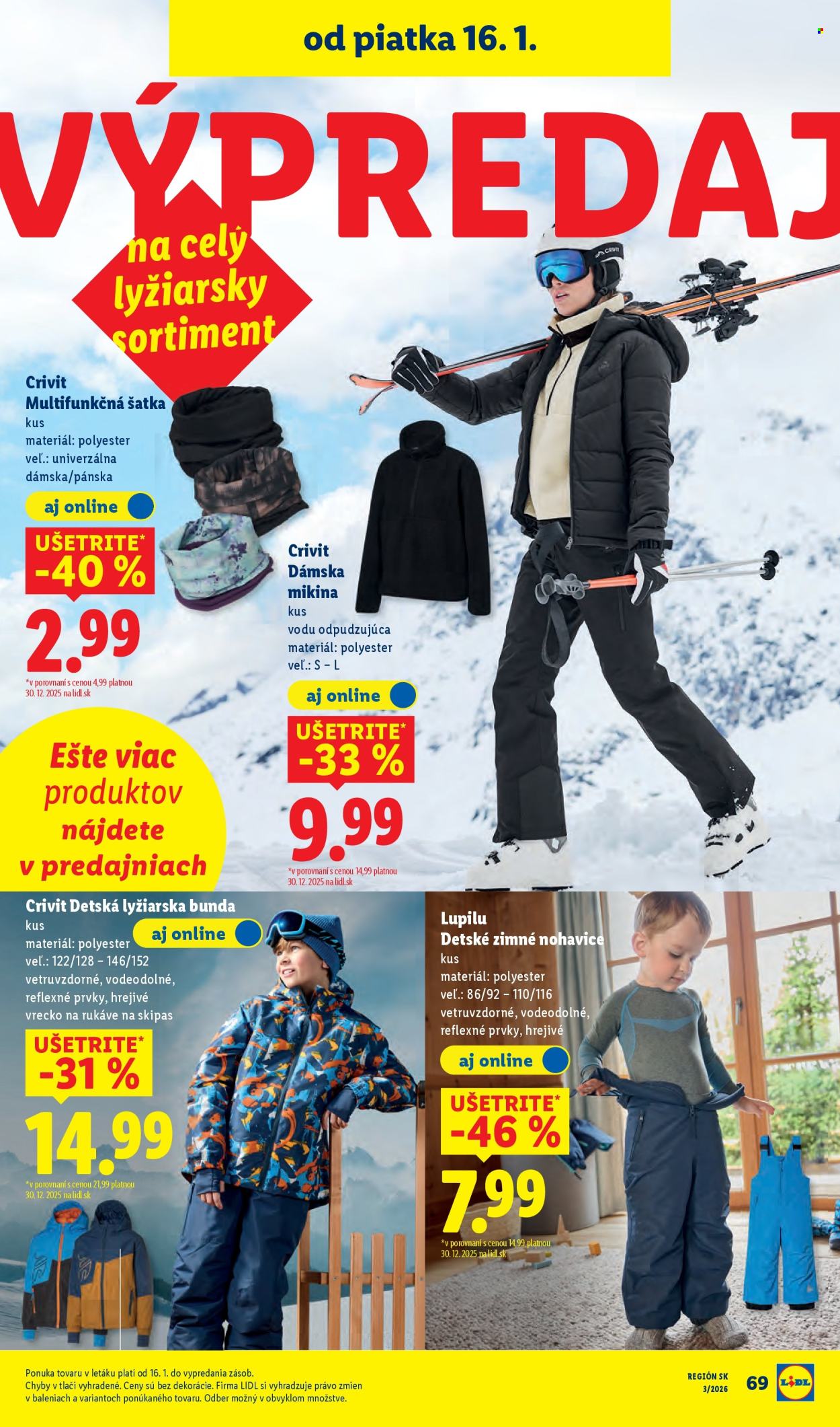 Leták Lidl - 15.1.2026 - 18.1.2026. Strana 33