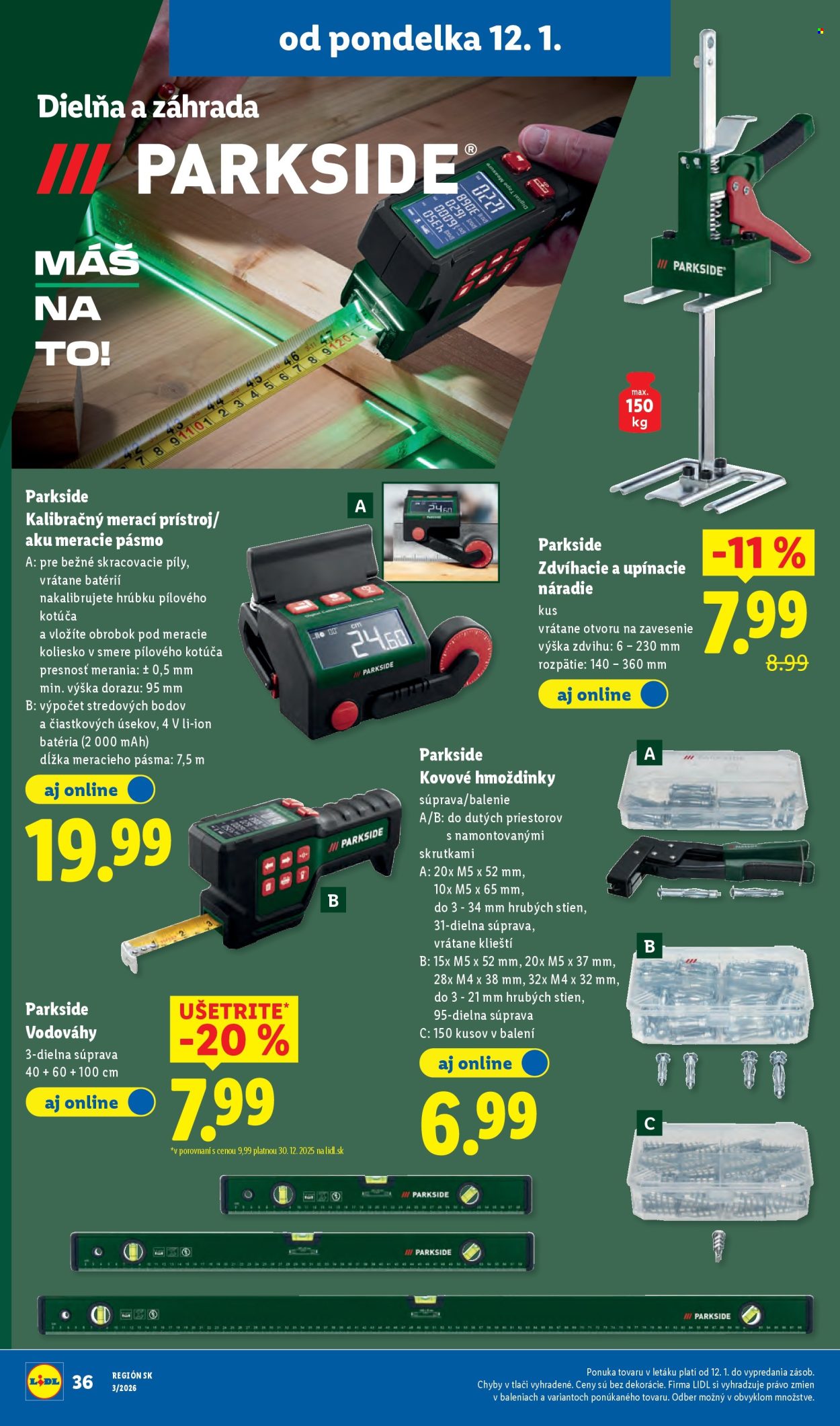 Leták Lidl - 15.1.2026 - 18.1.2026. Strana 76